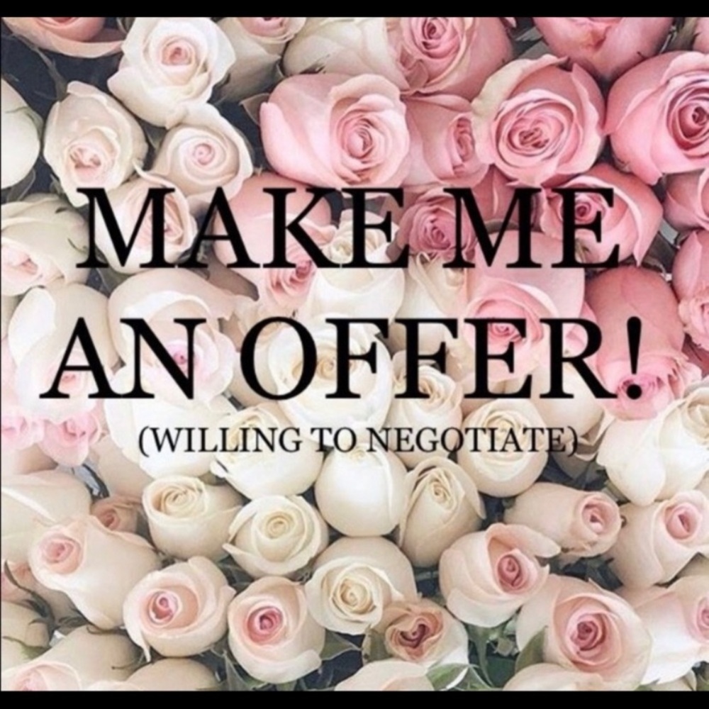 I will negotiate prices.